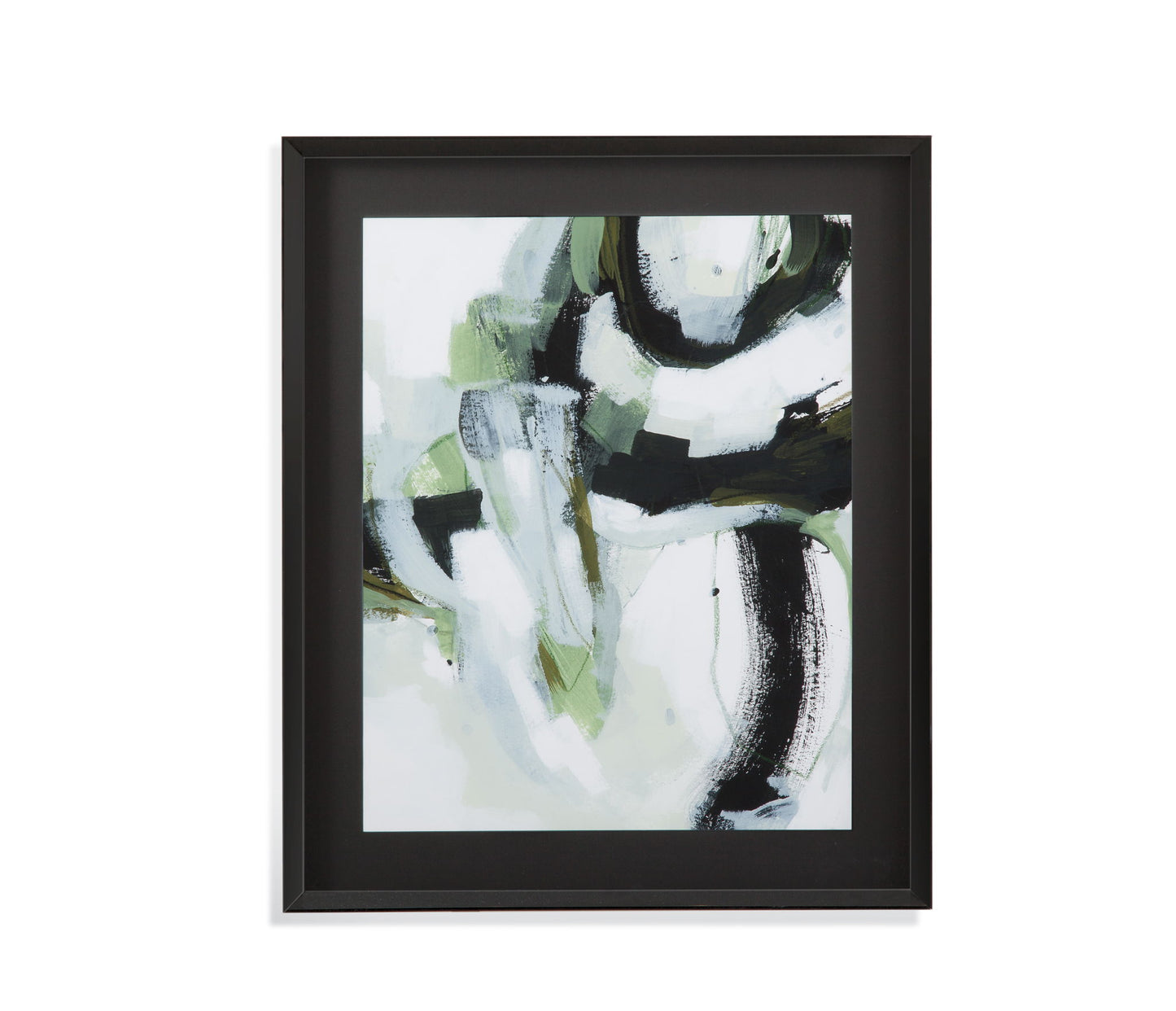 Green Onyx I Framed Print - Black