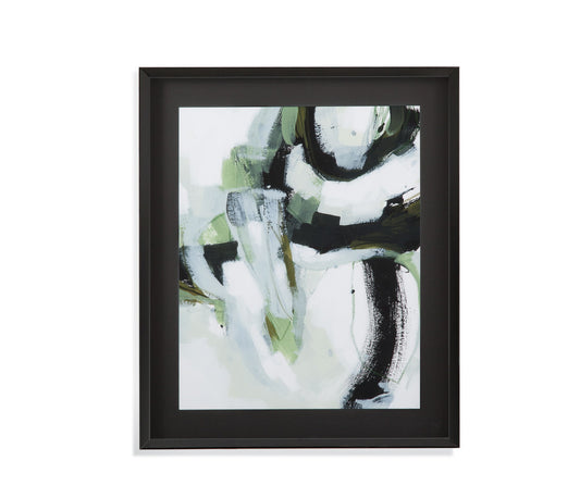 Green Onyx I Framed Print - Black