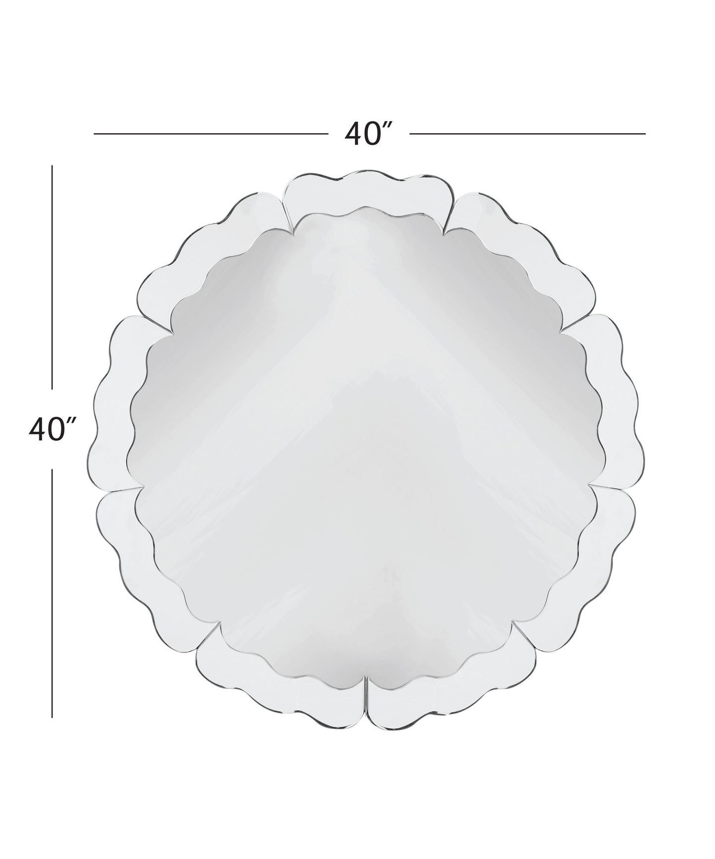 Alissar - Wall Mirror - Clear Mirror