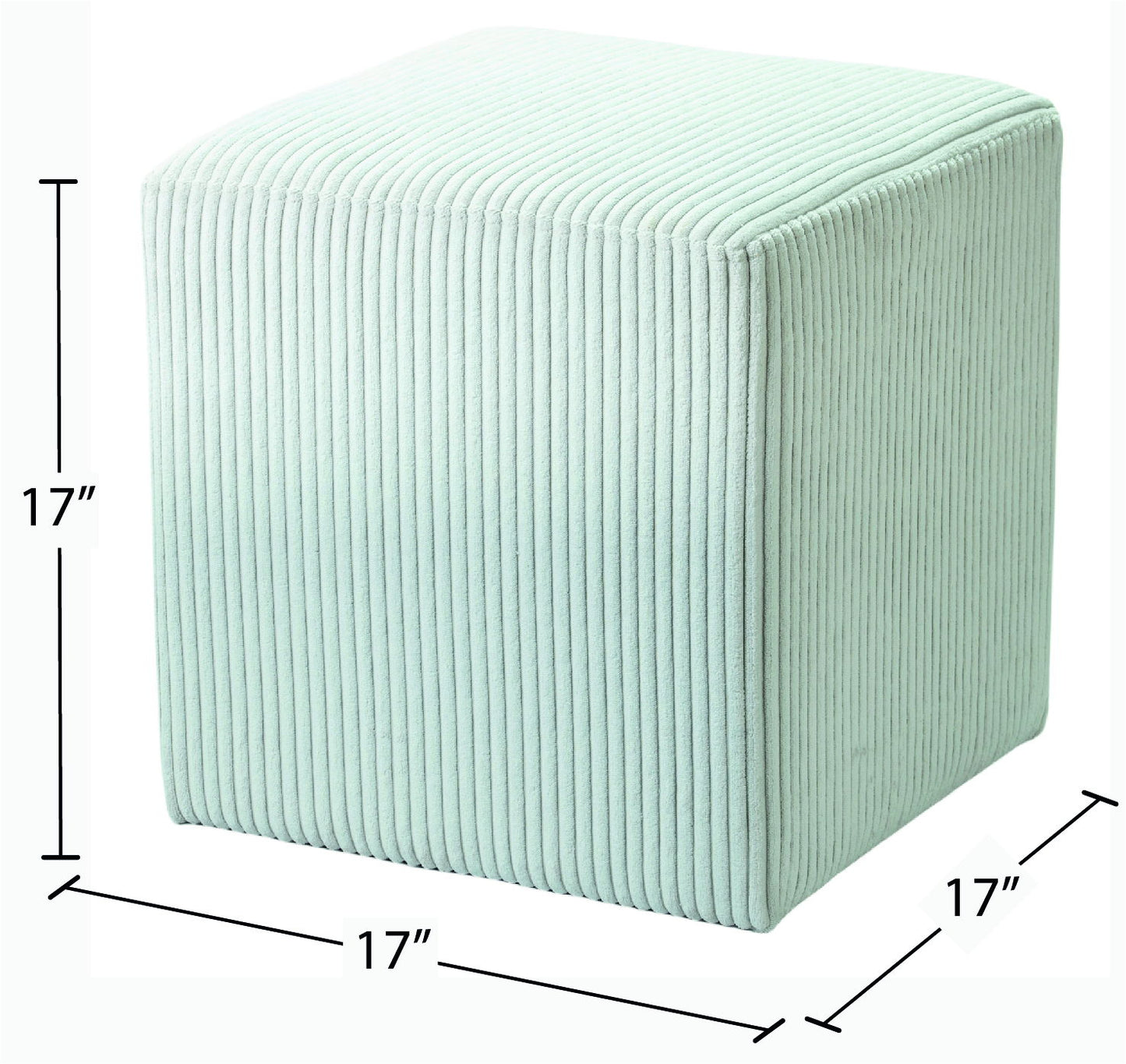 Roy - Microsuede Ottoman / Stool