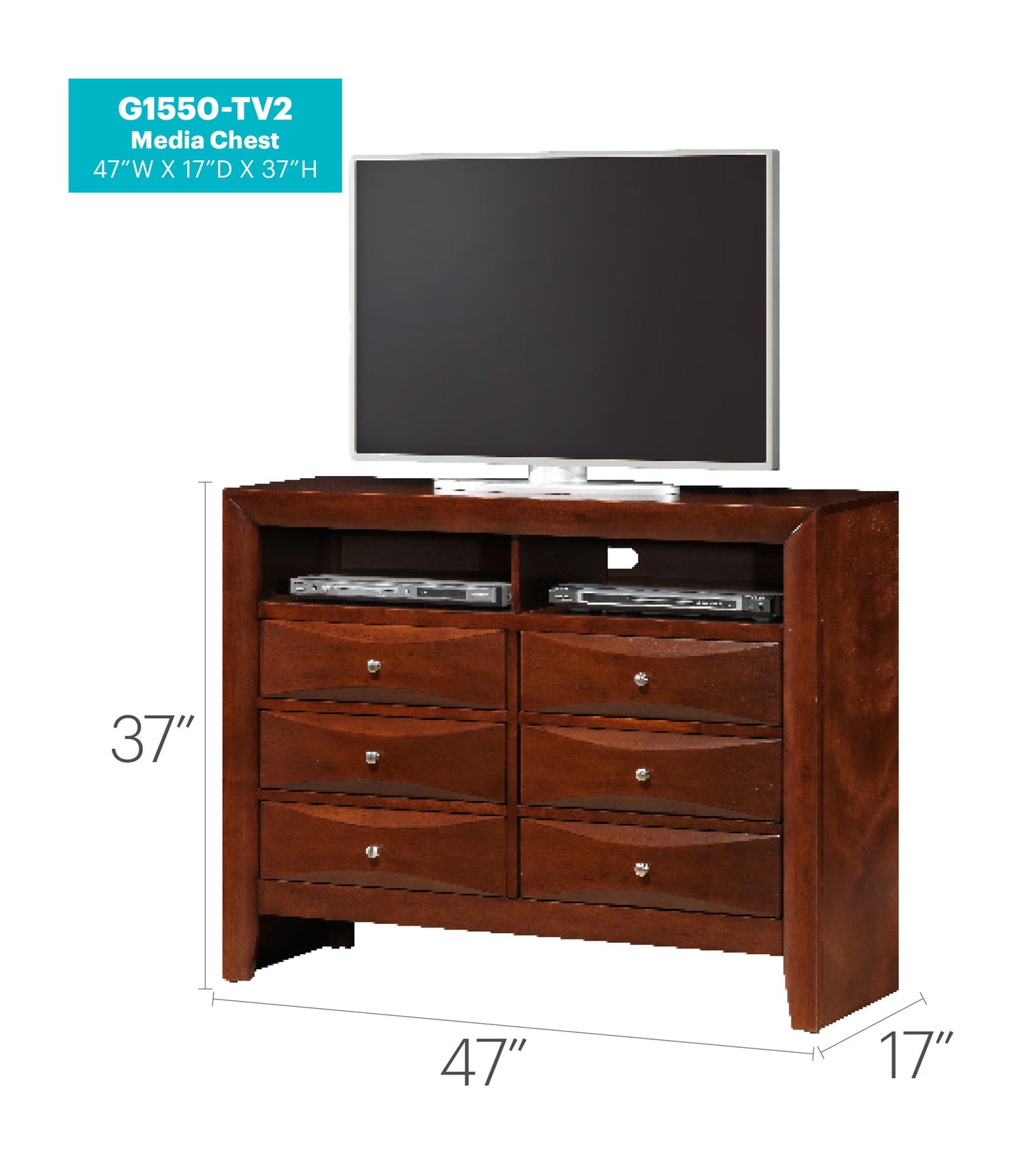 Glory Furniture - Marilla - Media Chest