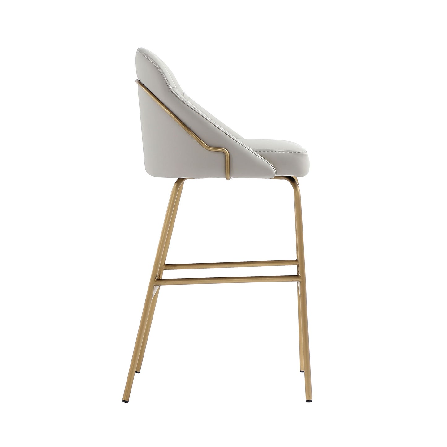 Manhattan Gracie - Barstool With Gold Base