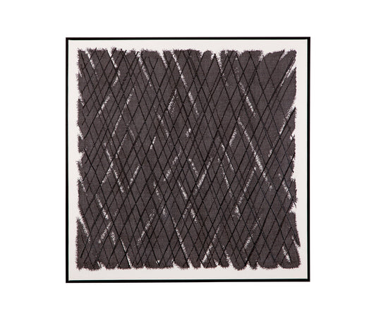 Ganesha Canvas Art - Black