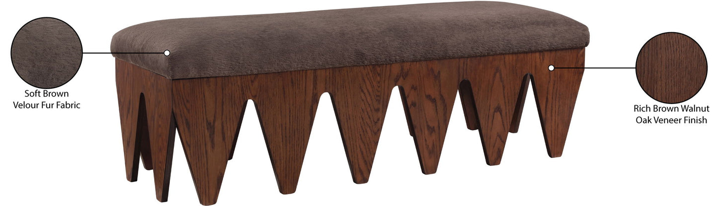 Altair - Bench - Dark Brown Base