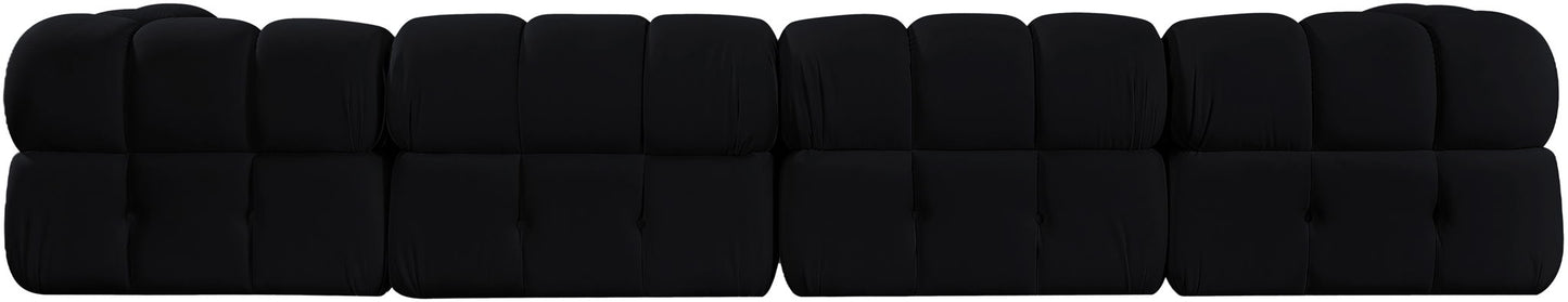 Orin - Fabric Velvet 5 Piece Modular Sectional