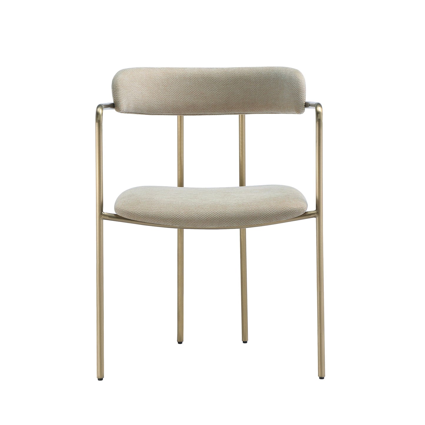 Manhattan Serene - Metal Upholstered Dining Chair