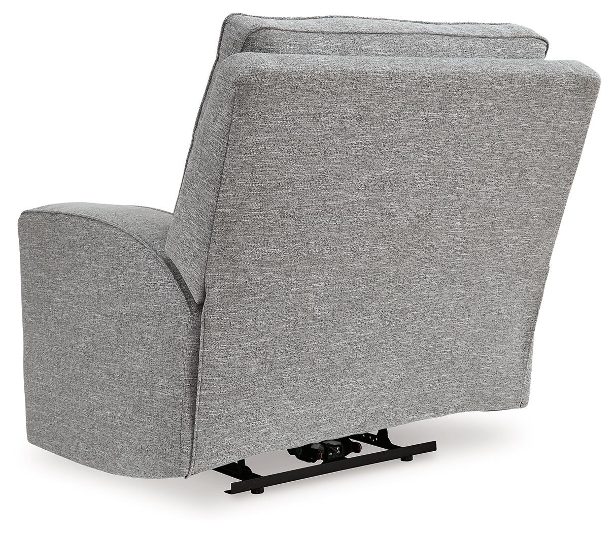 Biscoe - Power Recliner /Adj Headrest - Pewter