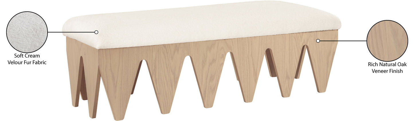 Altair - Bench - Light Brown Base