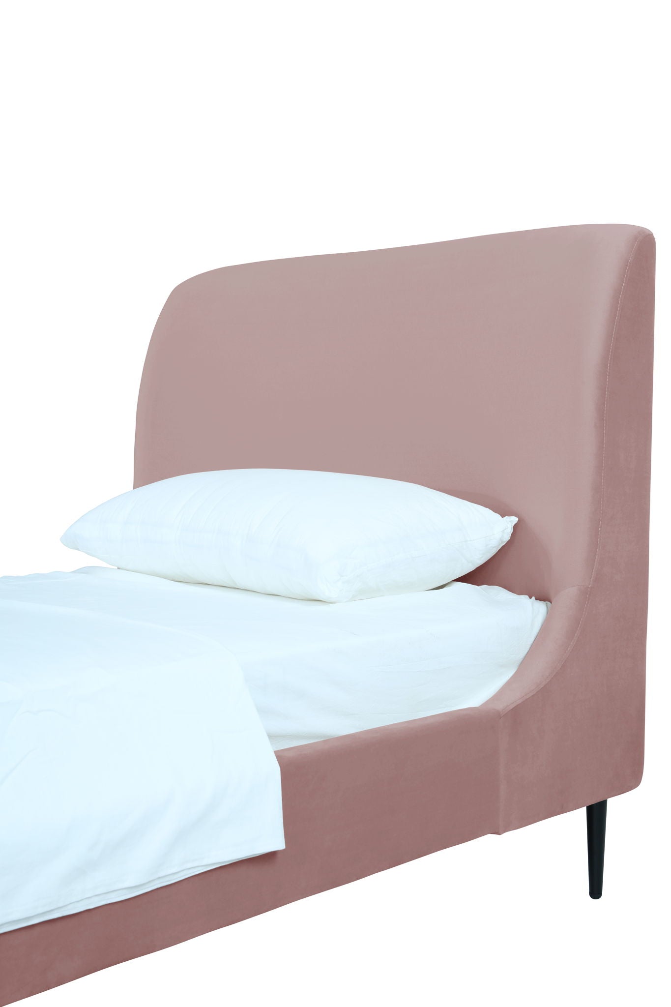 Manhattan Heather - Bed With Black Legs