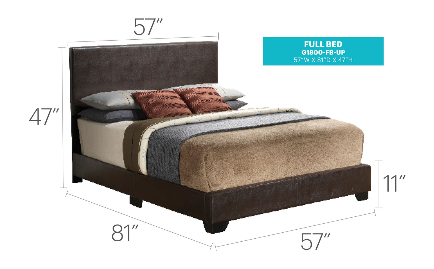 Glory Furniture - Aaron - Bed