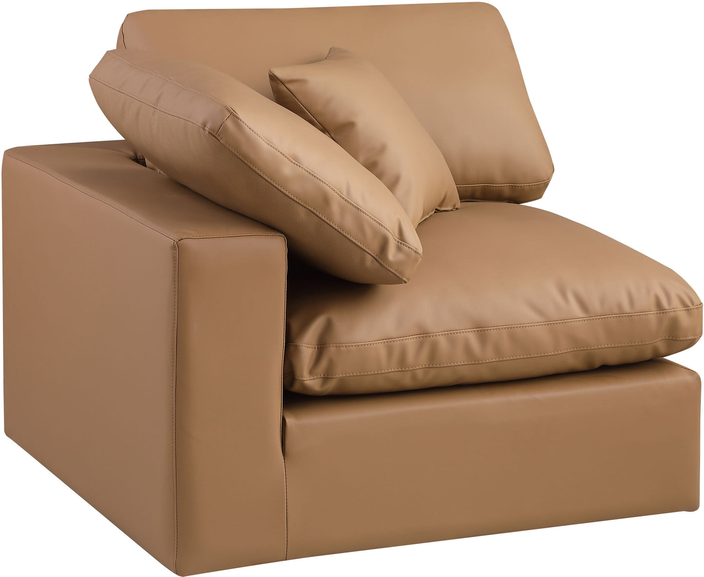 Comfy - Faux Leather Corner Chair