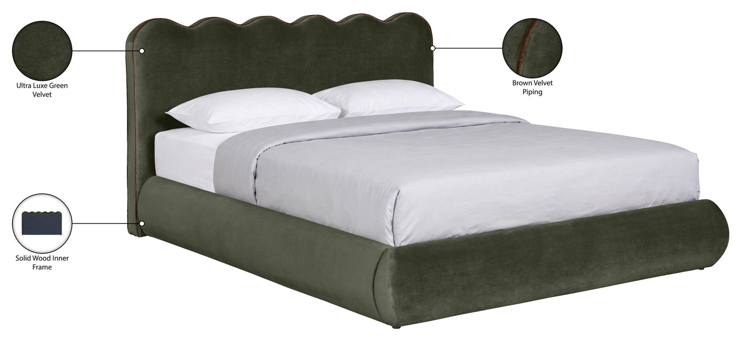 Tempo - Velvet Upholstered Bed