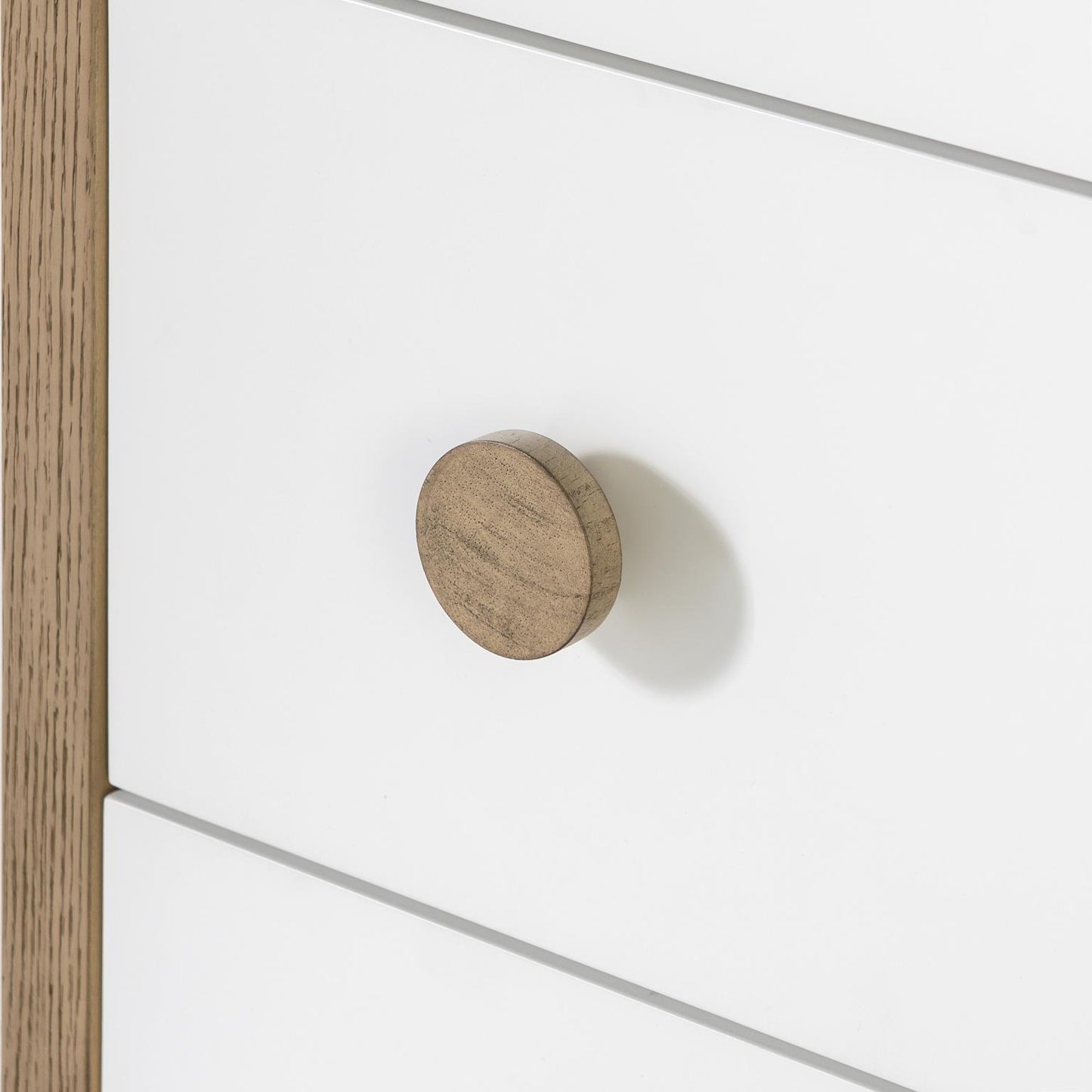 Margot - 6 Drawer Dresser - Desert Oak And Cloud White
