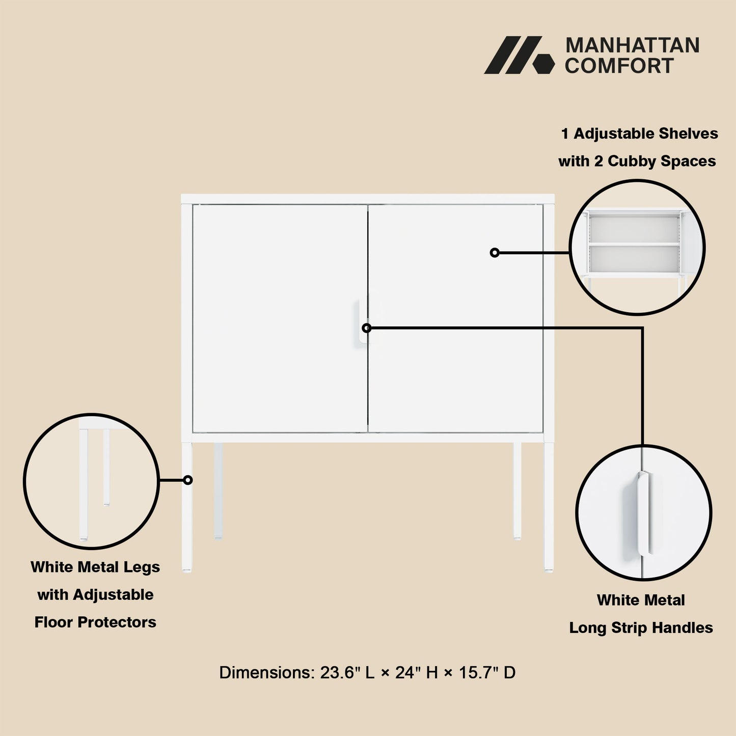 Manhattan Ava - Accent Cabinet