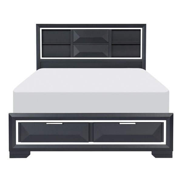 Rosemont Queen Platform Bed with Footboard Storage