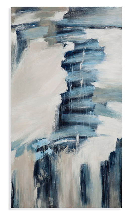 Blue Theory Canvas Art - Blue