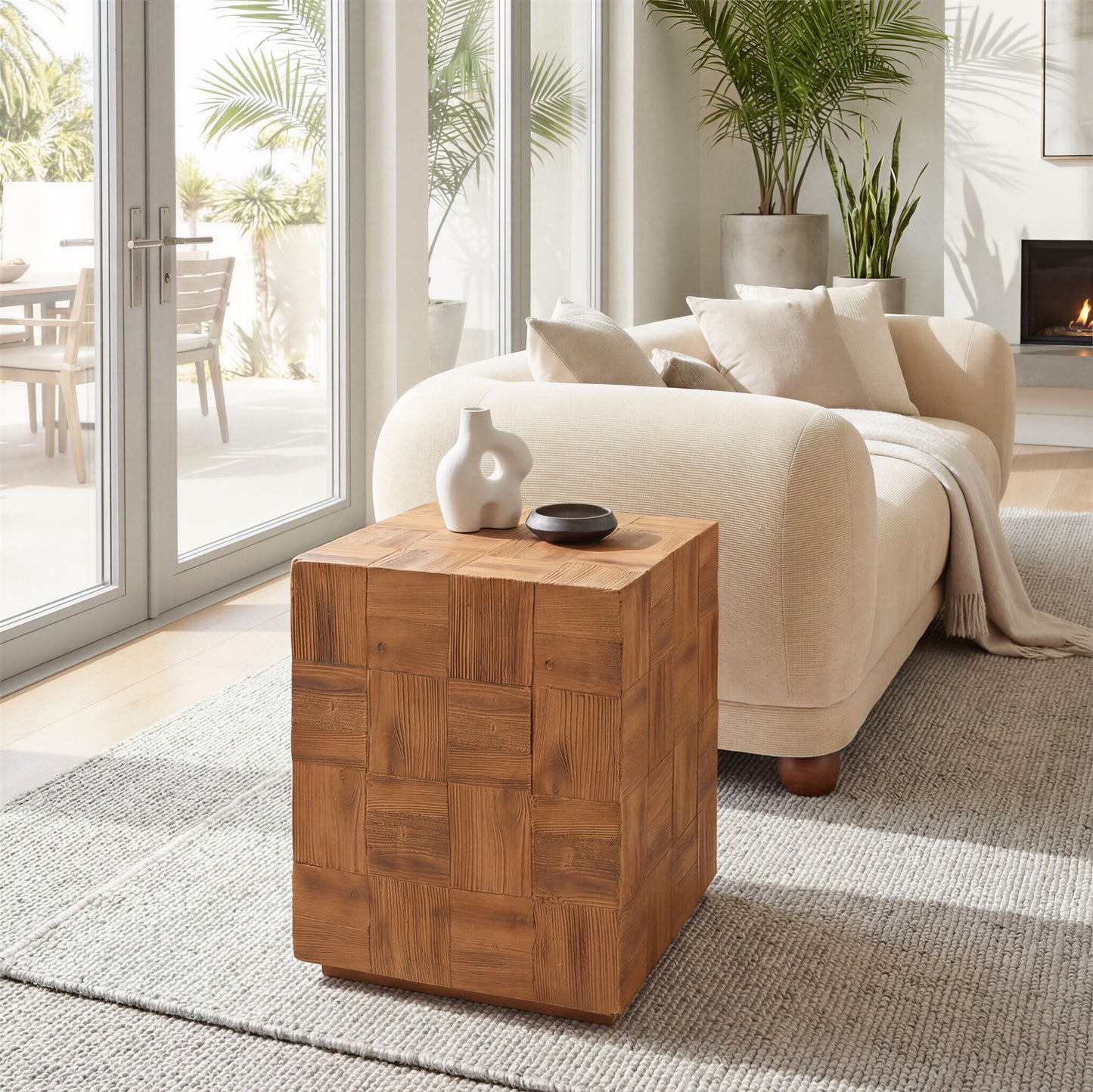 Cetka - Side Table - Natural