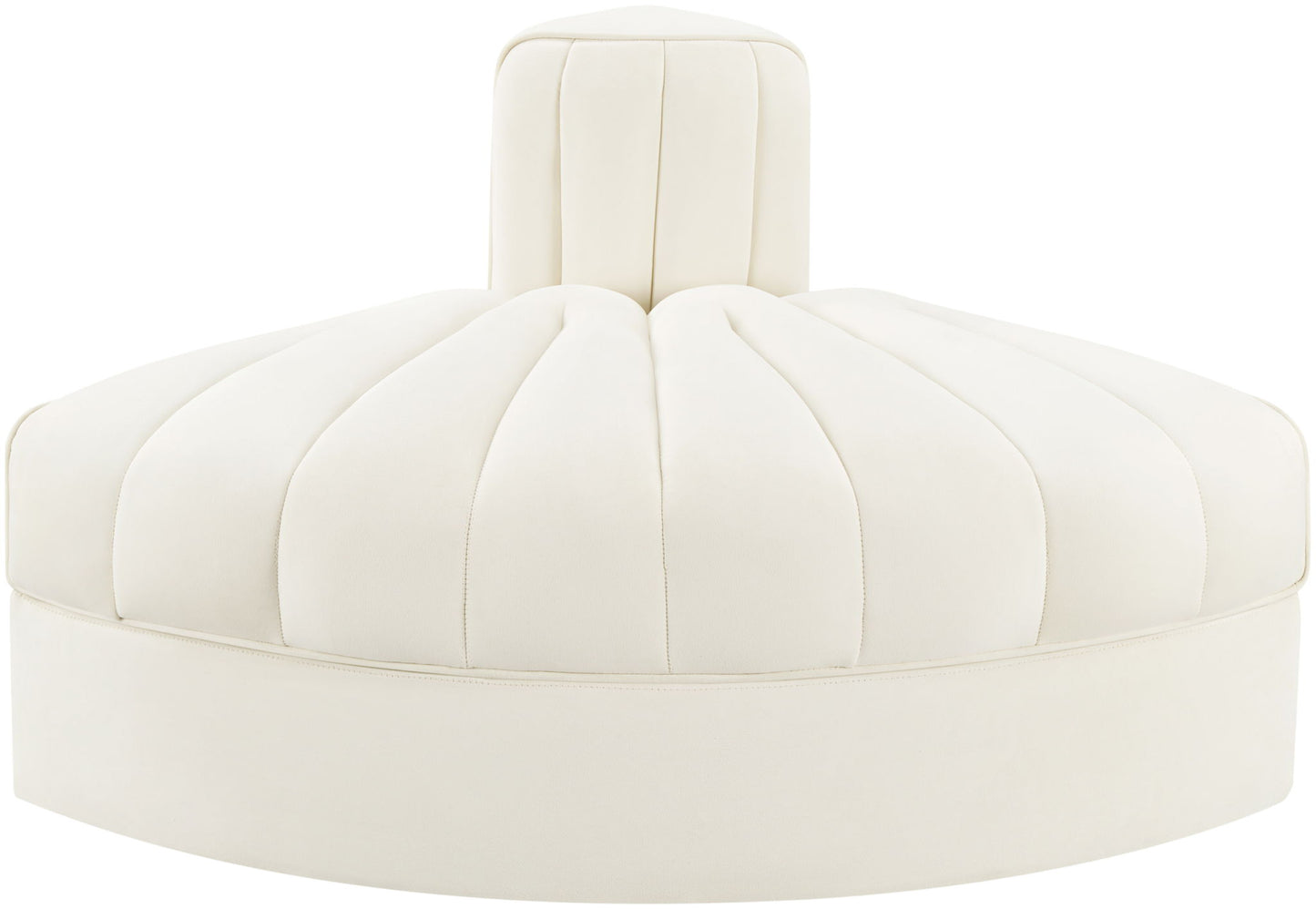 Rummi - Velvet Performance Fabric Upholstered Modular Chair