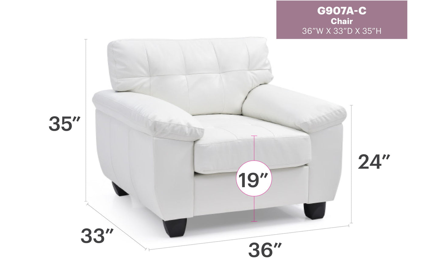 Glory Furniture - Gallant - Chair