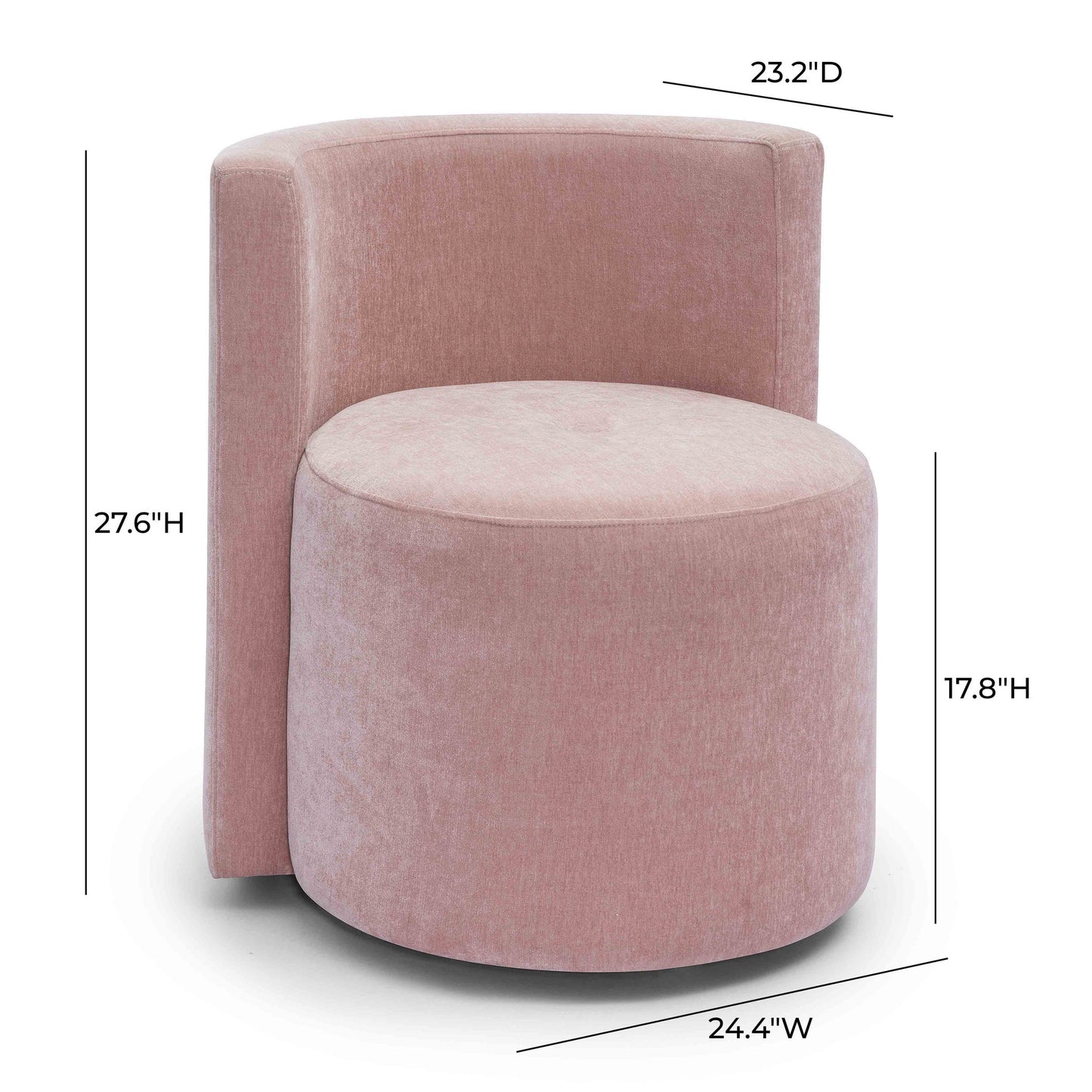 Alyssa - Rolling Desk Chair