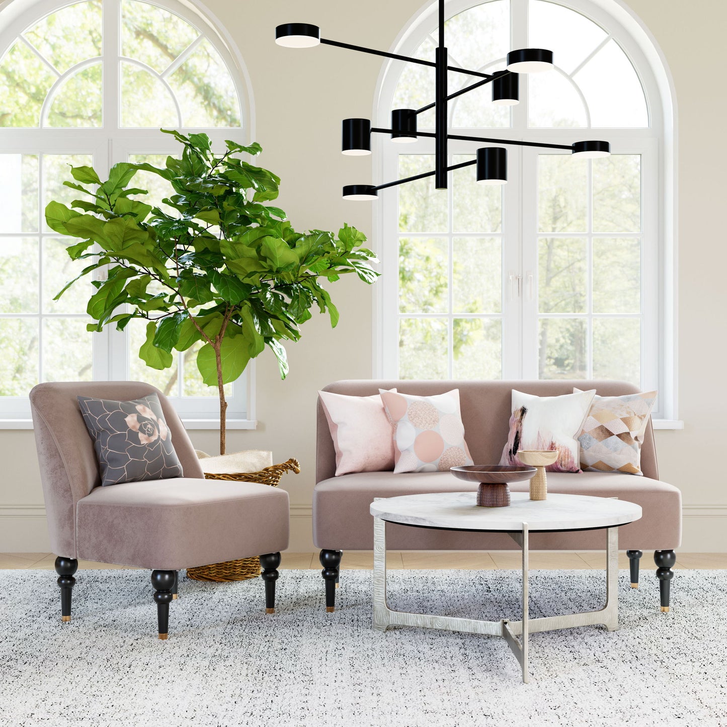 Bintulu - Accent Chair - Taupe