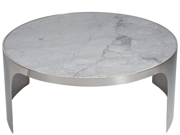 Modern - Revolve Large Nesting Table - Silver