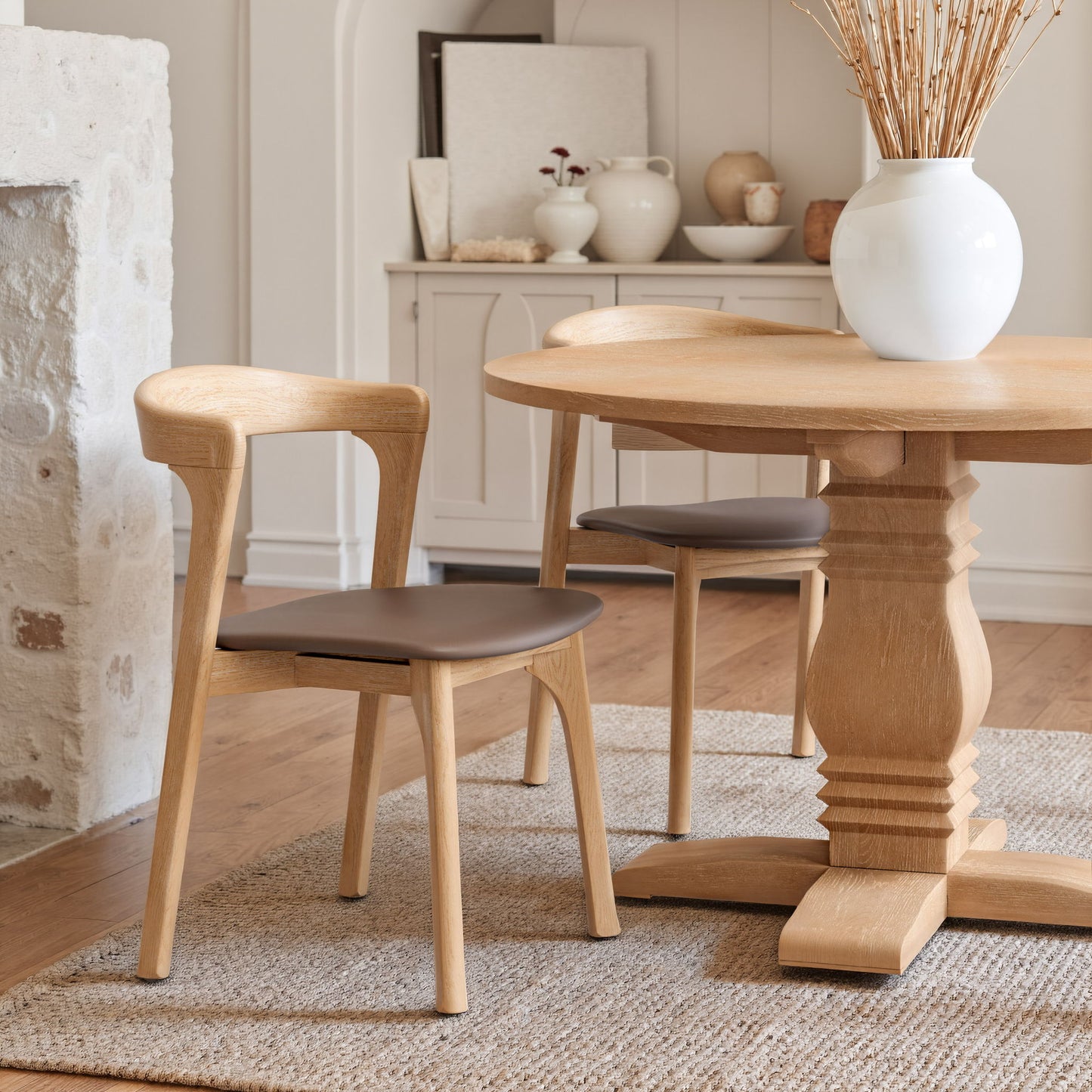 Tabi - Dining Table - Brown