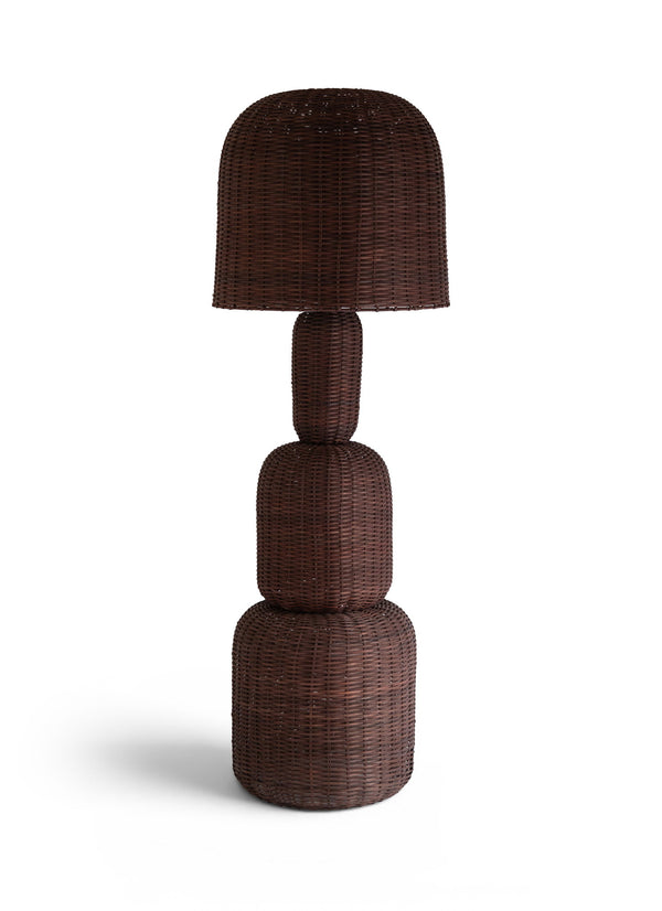 Harvest - Rattan Floor Lamp