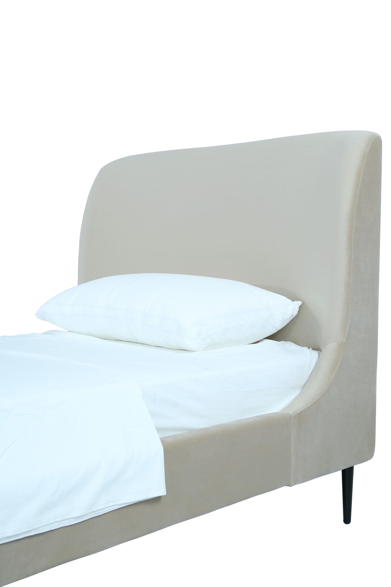 Manhattan Heather - Bed With Black Legs