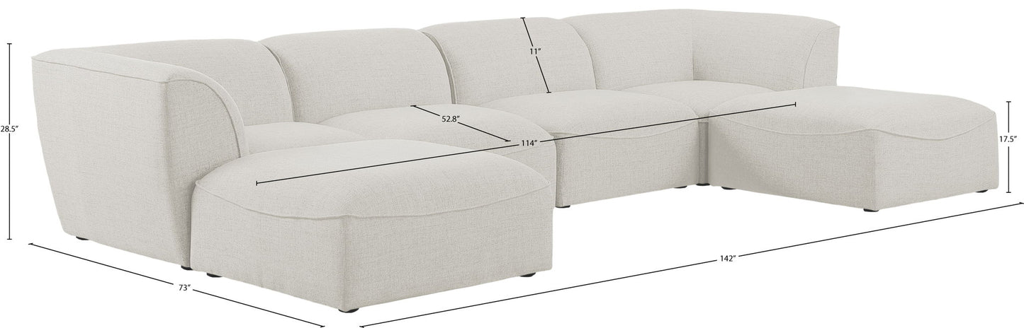 Miramar - 6 Piece Modular Sectional
