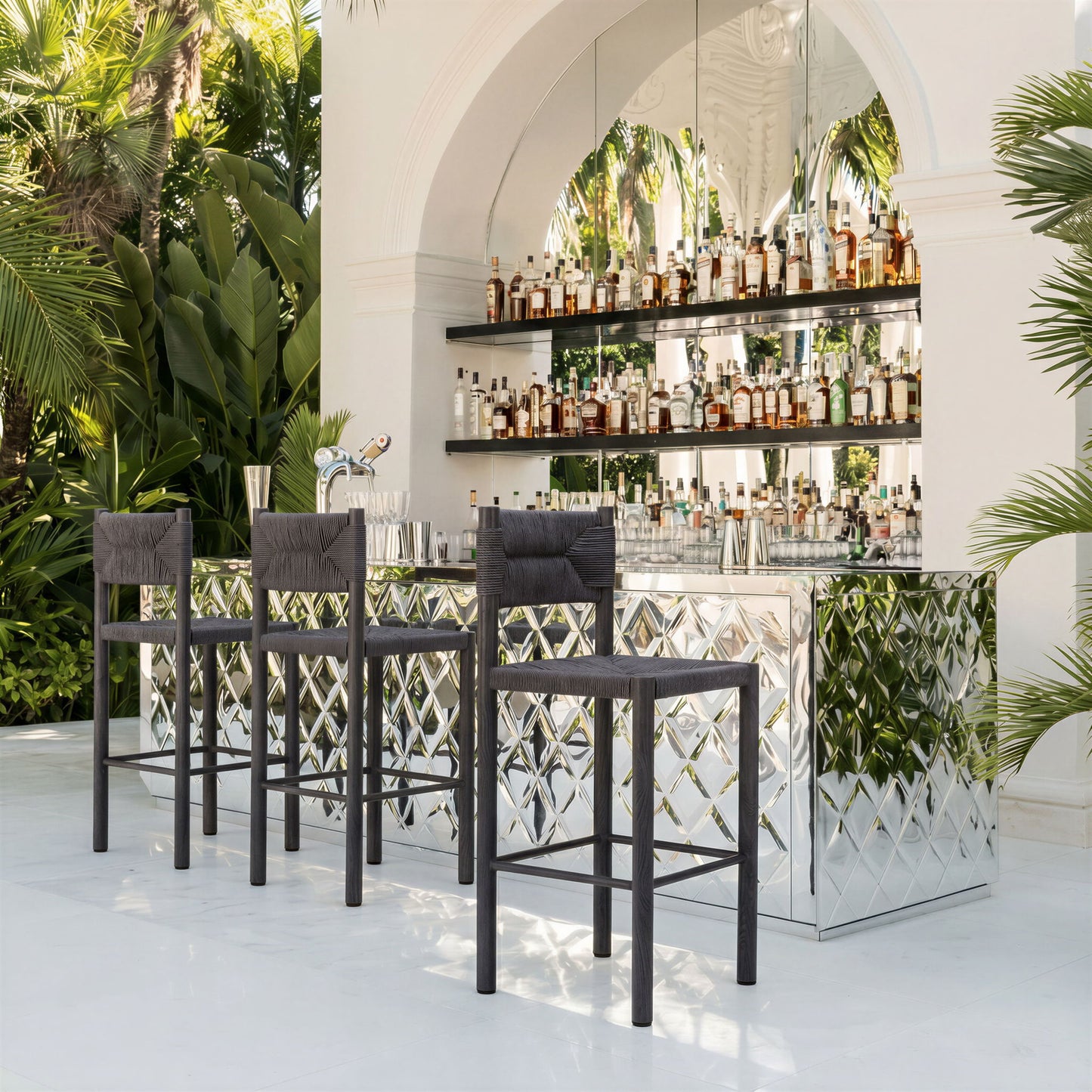 Iska - Outdoor Barstool (Set of 2)