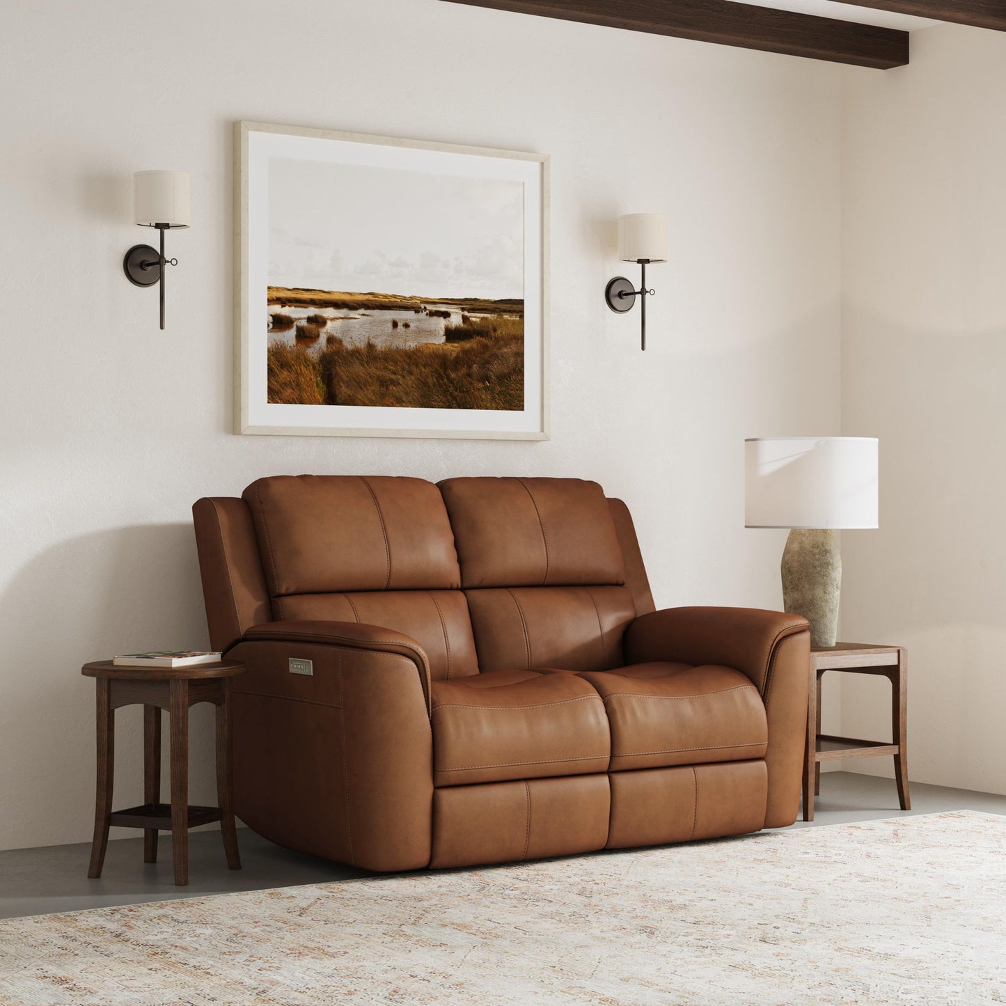 Henry - Power Reclining Loveseat With Power Headrests & Lumbar