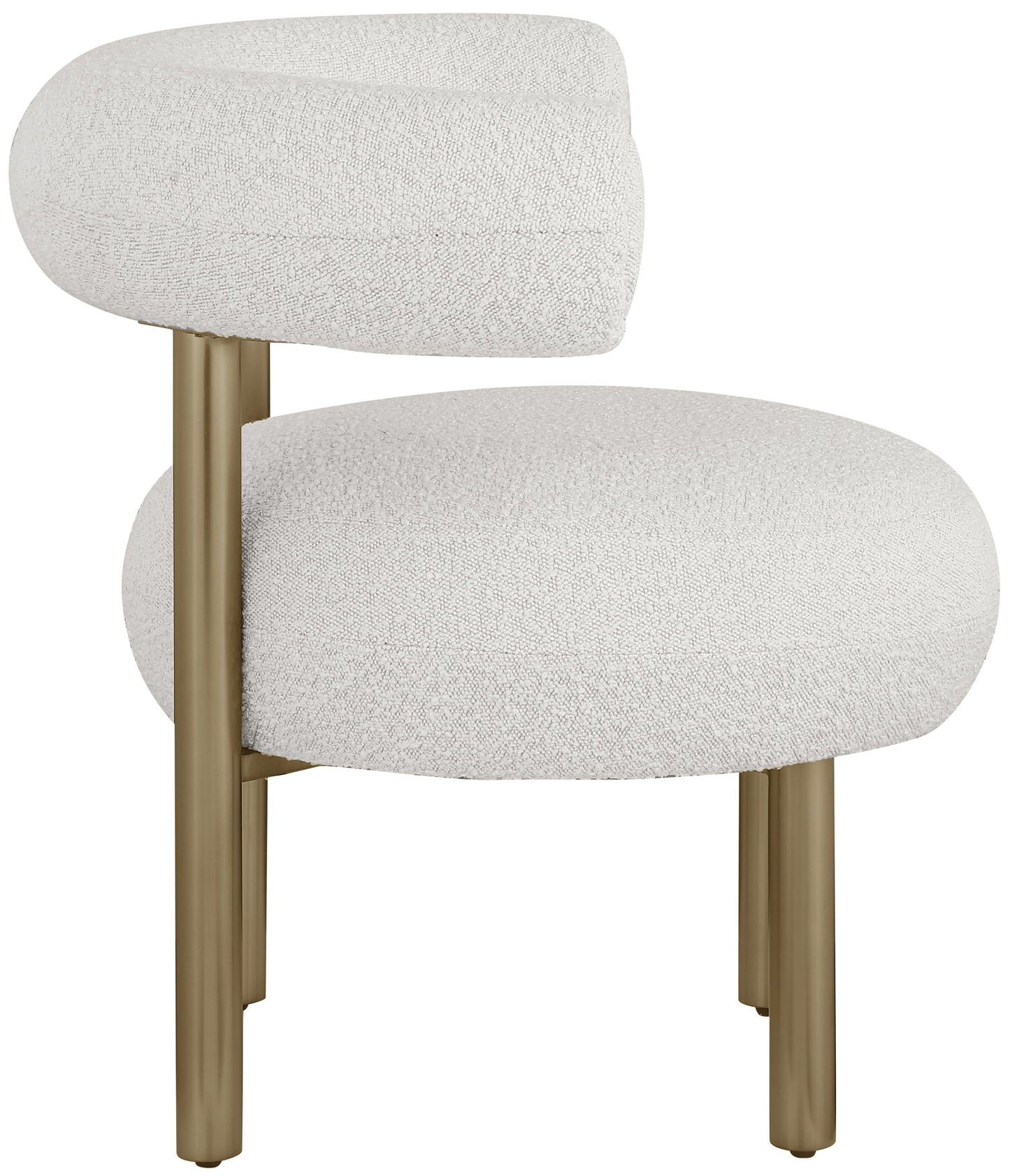 Bordeaux - Boucle Fabric Accent Chair