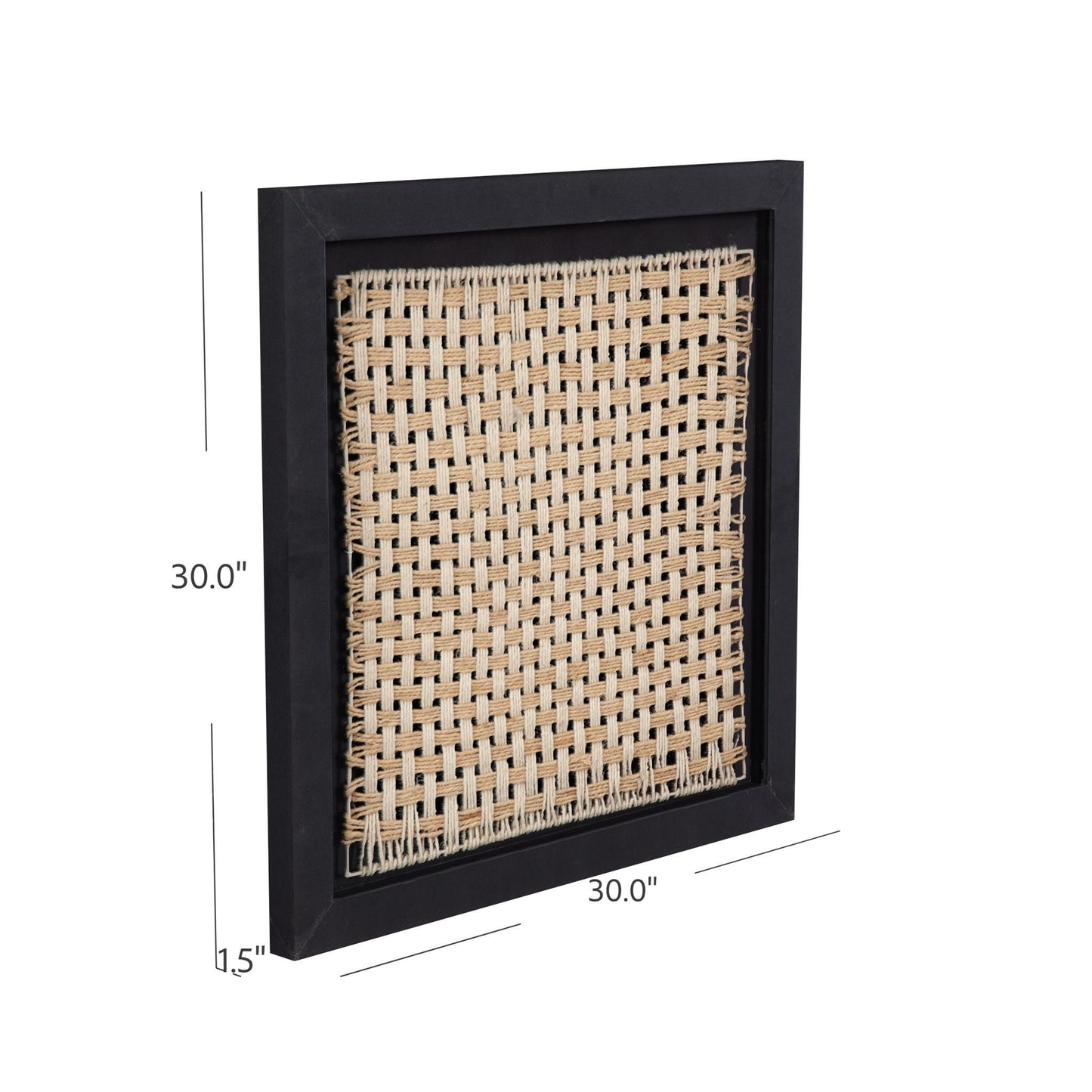 Intertwined Wall Art - Black