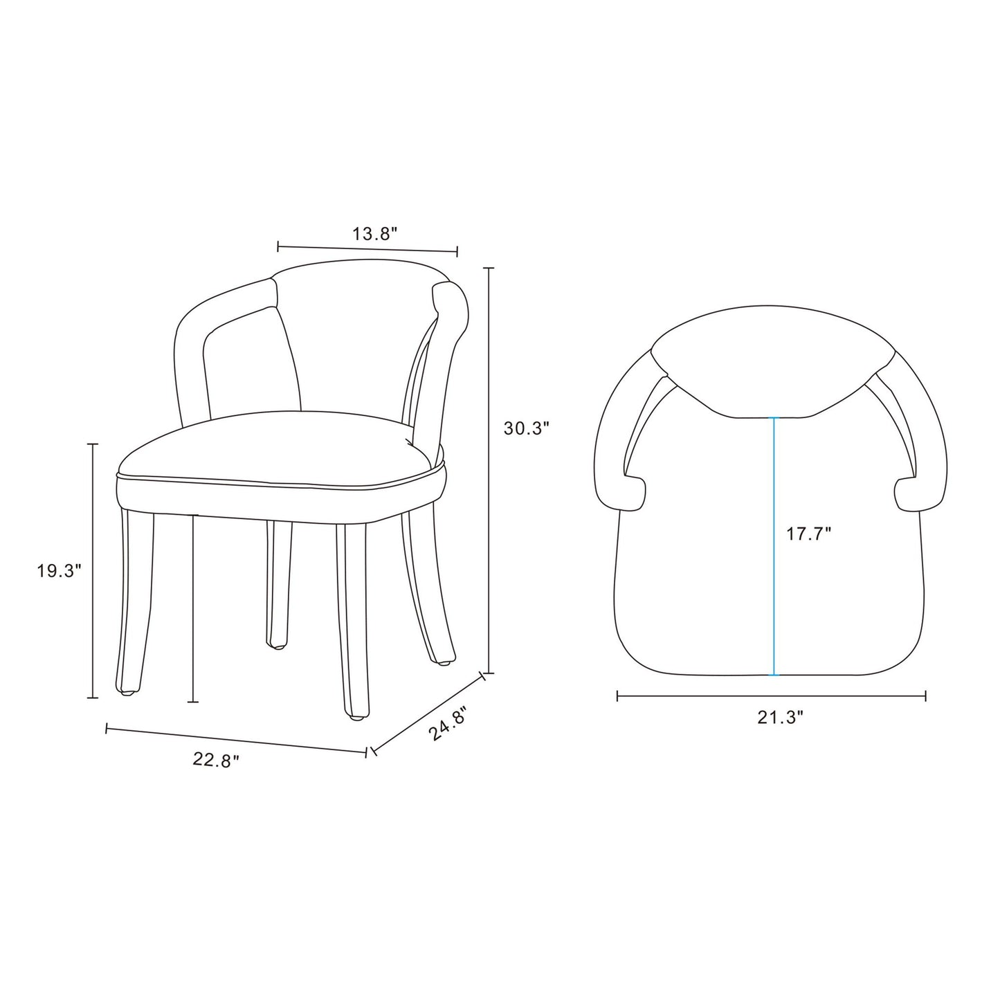 Manhattan Palmer - Armchair