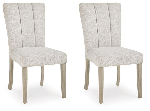 Larawyn - Dining Upholstered Side Chair (Set of 2) - Bisque