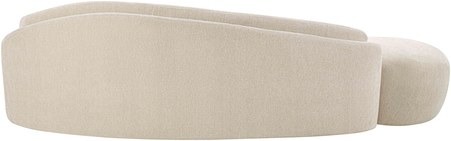 Caspian - Chenille Fabric Upholstered Sofa