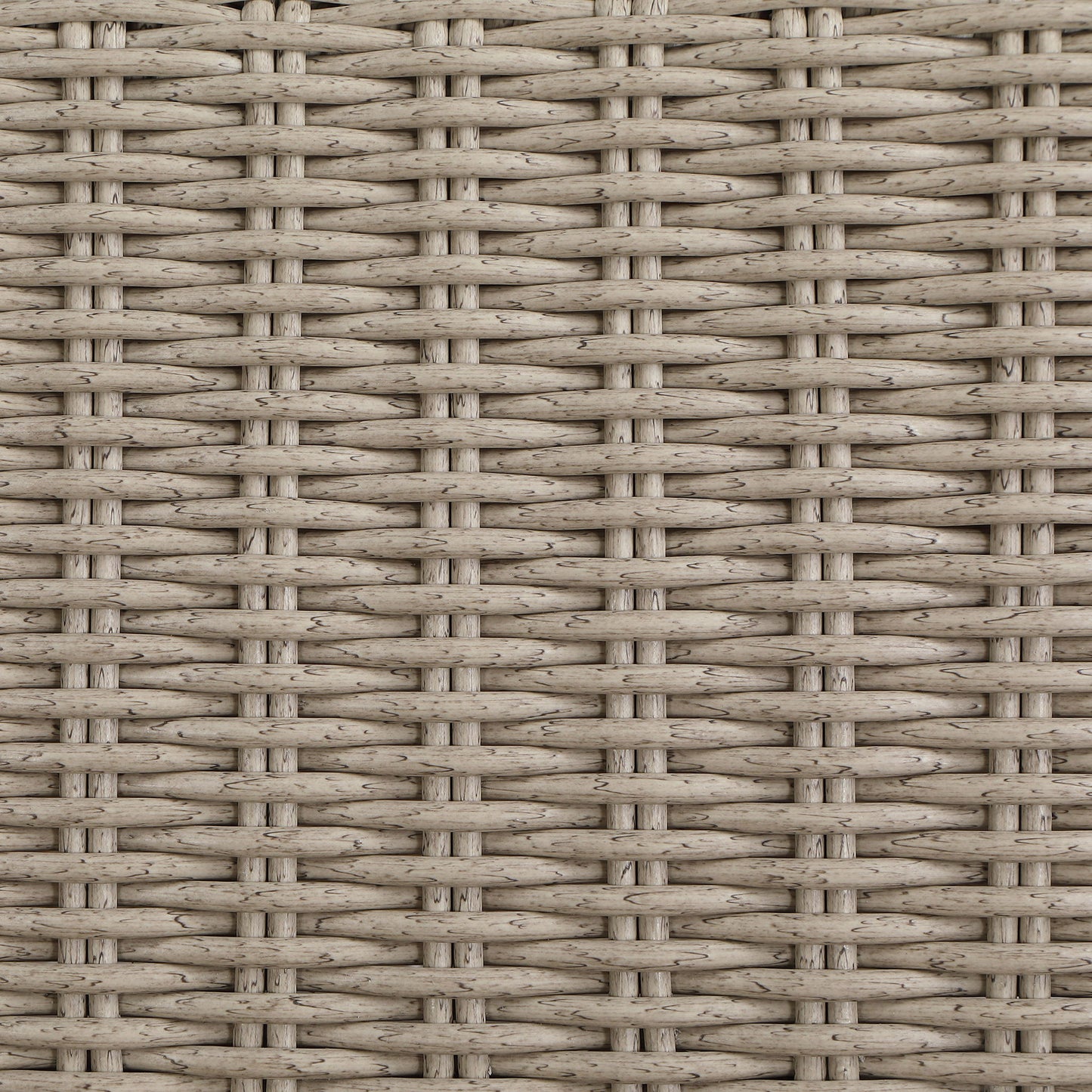 Seacrest - 123.25" Olefin Water Resistant Fabric And Wicker 4 Piece Outdoor Patio Modular Sectional