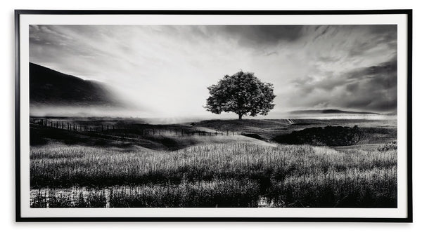 Deborland - Wall Art - Black / White