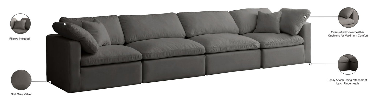 Plush - Modular 4 Seat Sofa