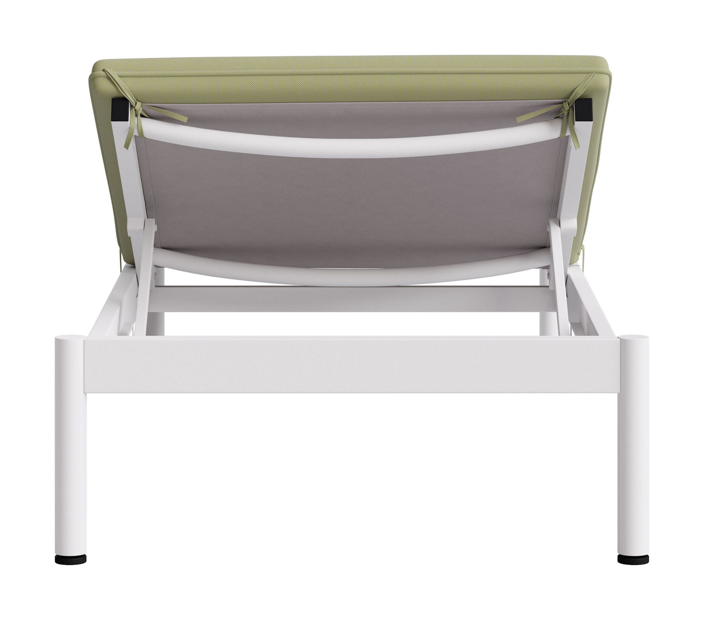 Lychee - Chaise Lounge - Green / White
