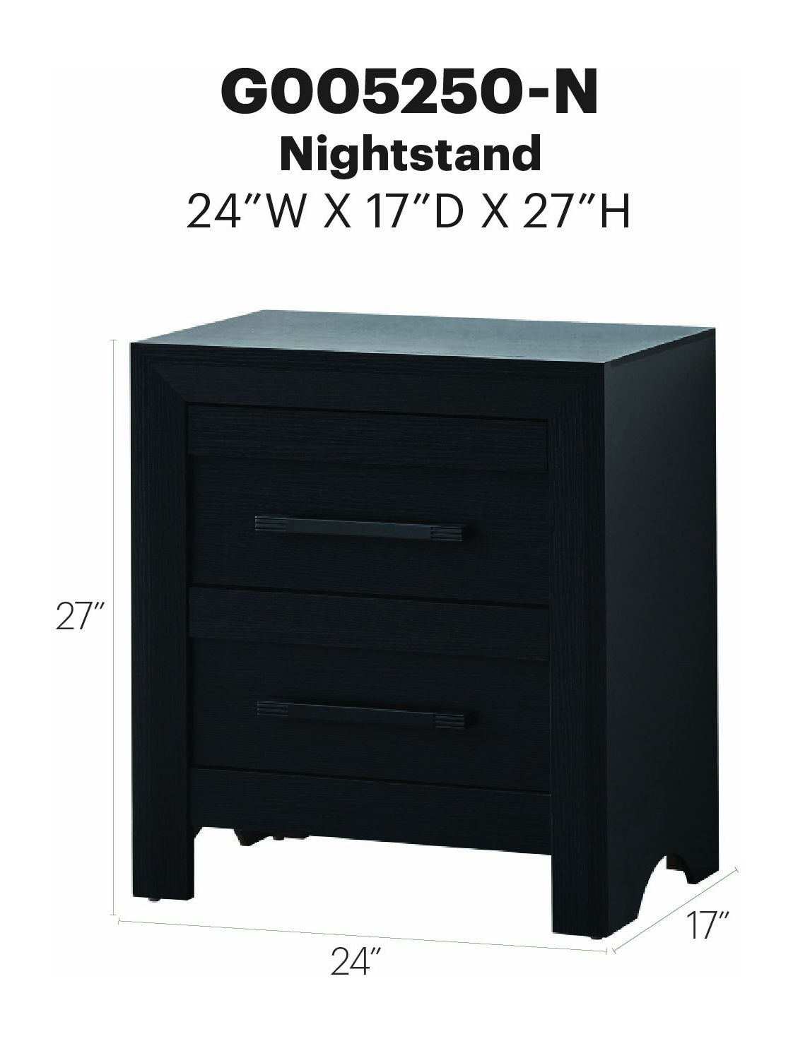 Glory Furniture - Rustica - Nightstand