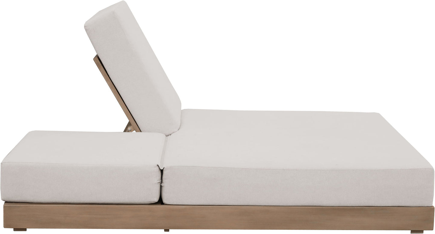 Solace - Olefin Performance Fabric Outdoor Patio Double Lounge Chair