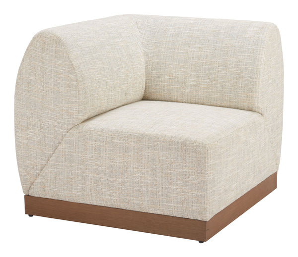 Christy - Corner Chair - Beige