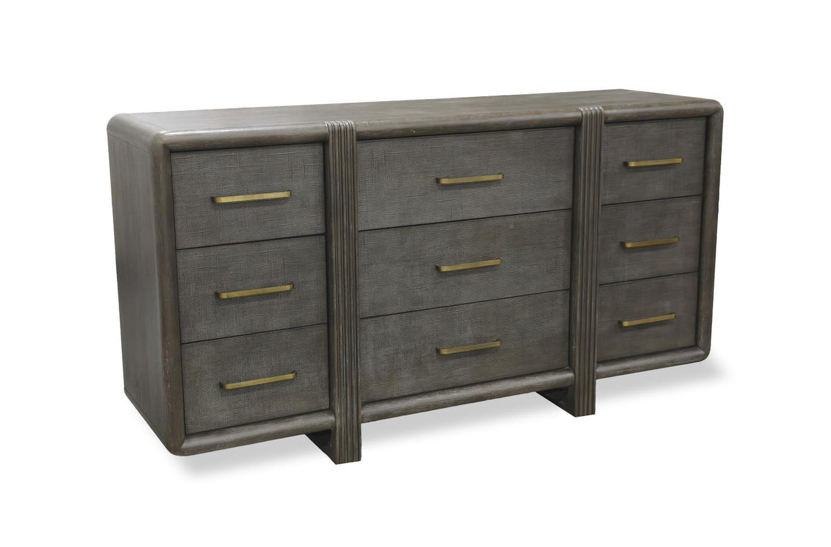 Maren - 9 Drawer Fluted Dresser