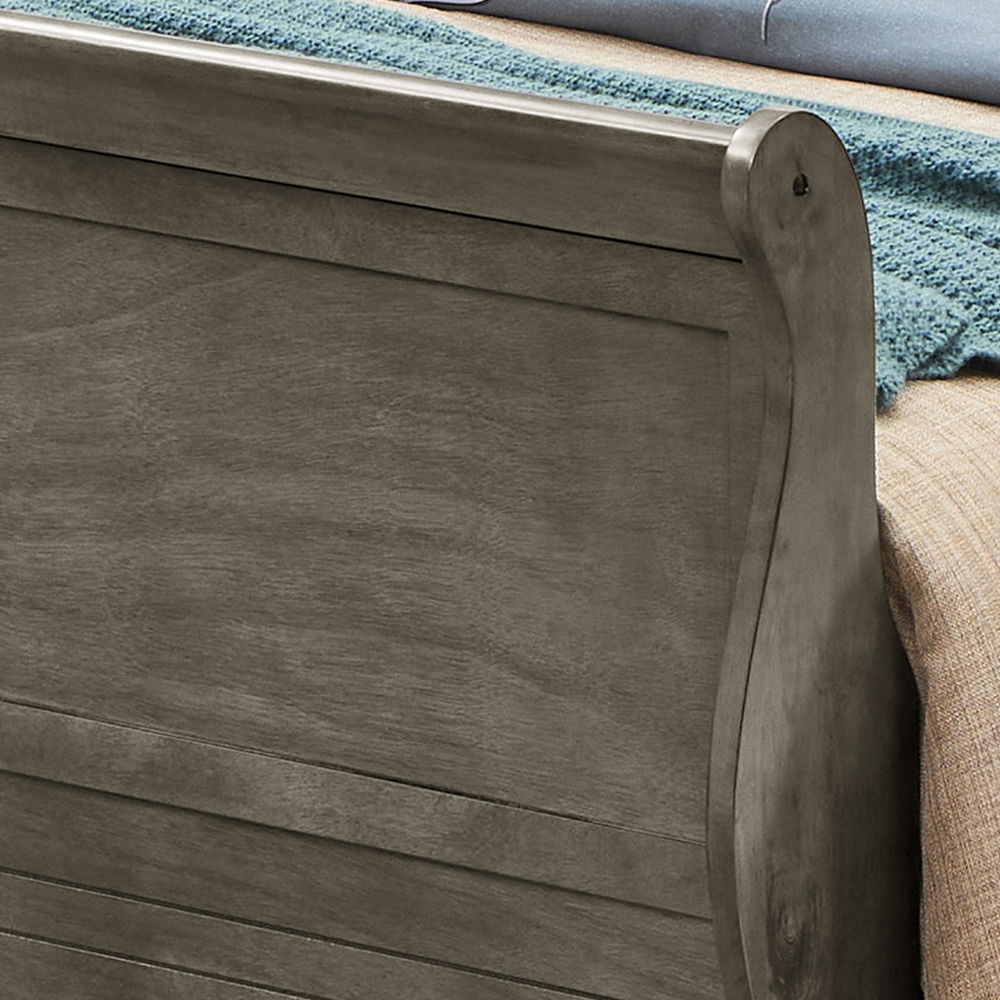 Glory Furniture - Louis Phillipe - Sleigh Bed