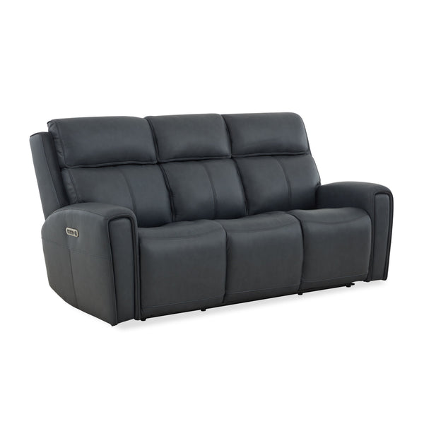 Warren - Power Reclining Sofa With Console, Power Headrest & Lumbar