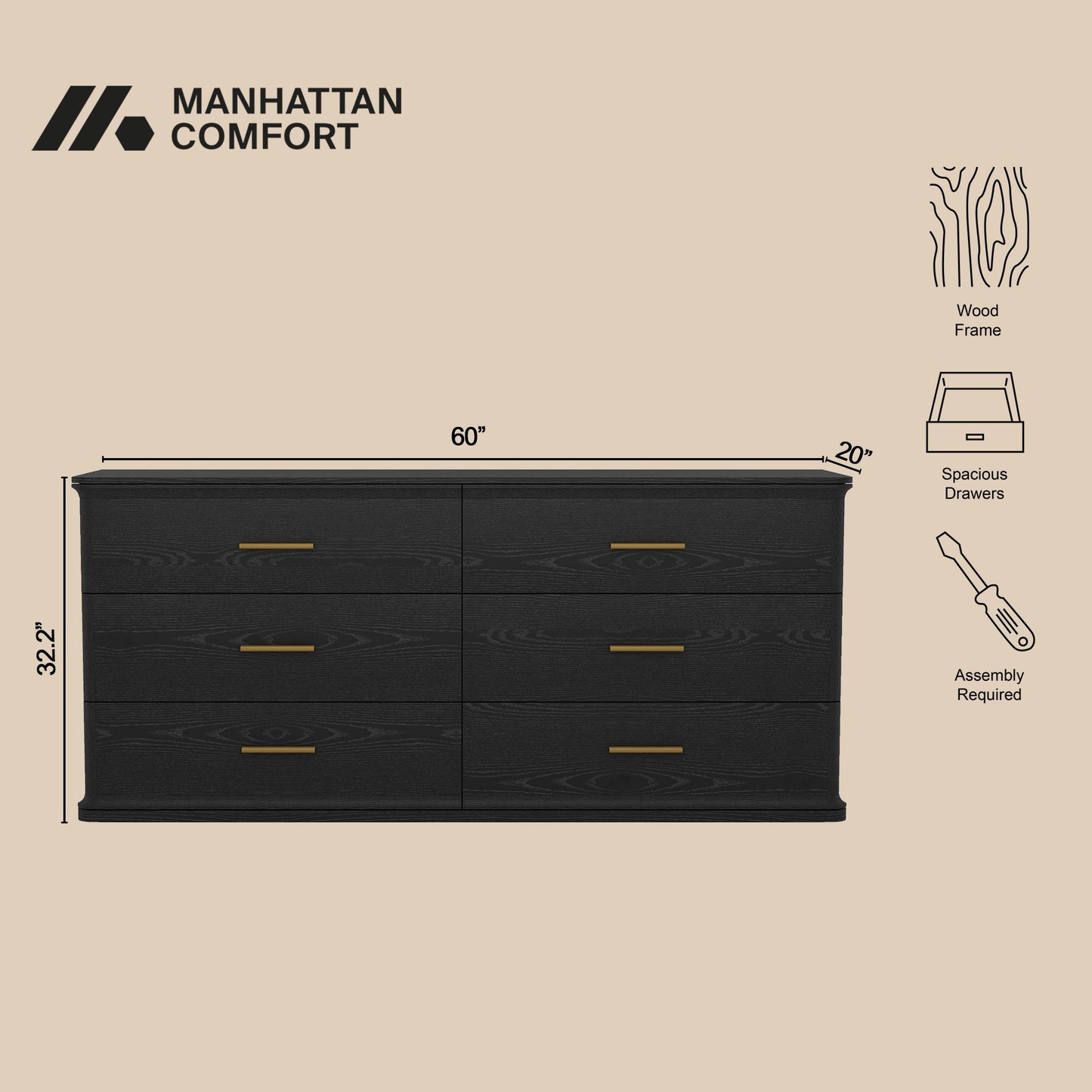 Manhattan Clifford - Dresser