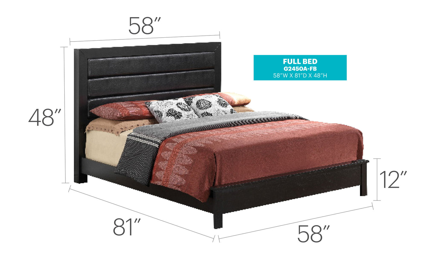 Glory Furniture - Burlington - Upholstered Bed
