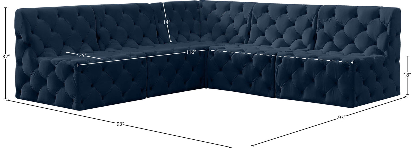 Tuft - 5 Piece Modular Sectional